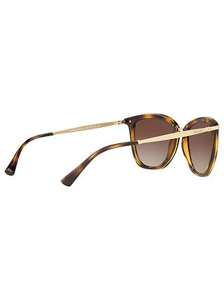 Ralph RA5245 Women's Cat's Eye Sunglasses, Tortoise/Brown Gradient