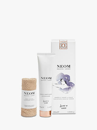 Neom Organics London Perfect Night's Sleep Cleansing Balm And Cloth, 100ml