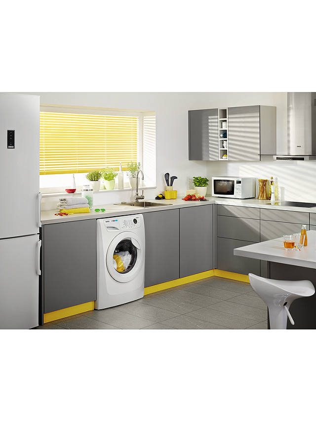 Buy Zanussi ZWF01483W Freestanding Washing Machine, 10kg Load, 1400rpm Spin, White Online at johnlewis.com