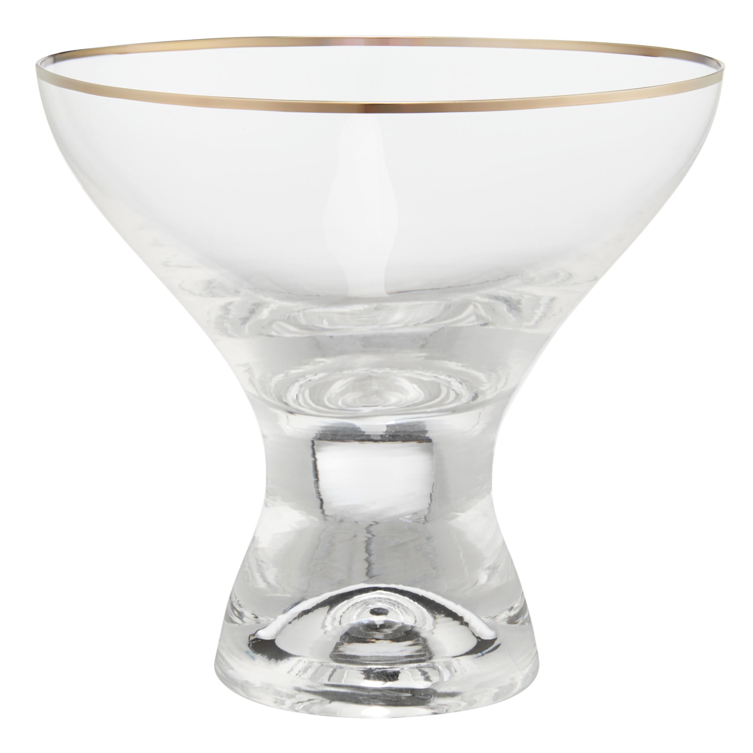John Lewis & Partners Moonstone Glass Bowl, 11.8cm