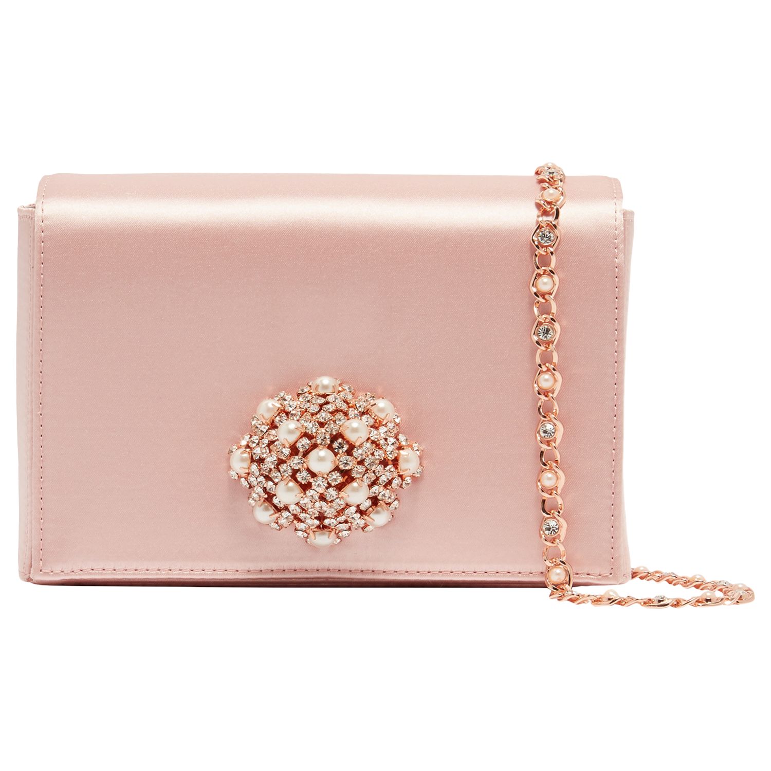 Ted Baker Selinaa Clutch Bag, Light Pink