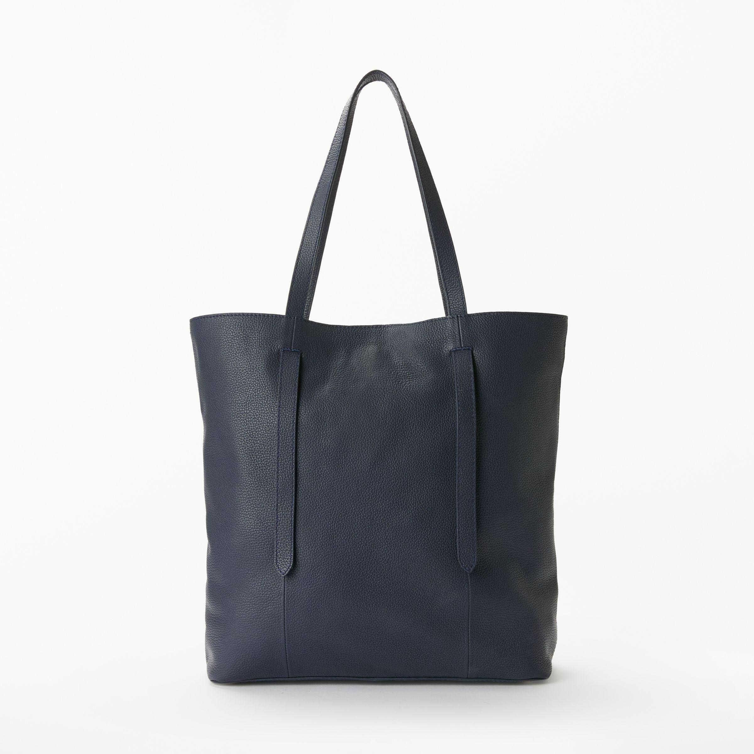 John Lewis & Partners Cecilia Leather North/South Tote Bag