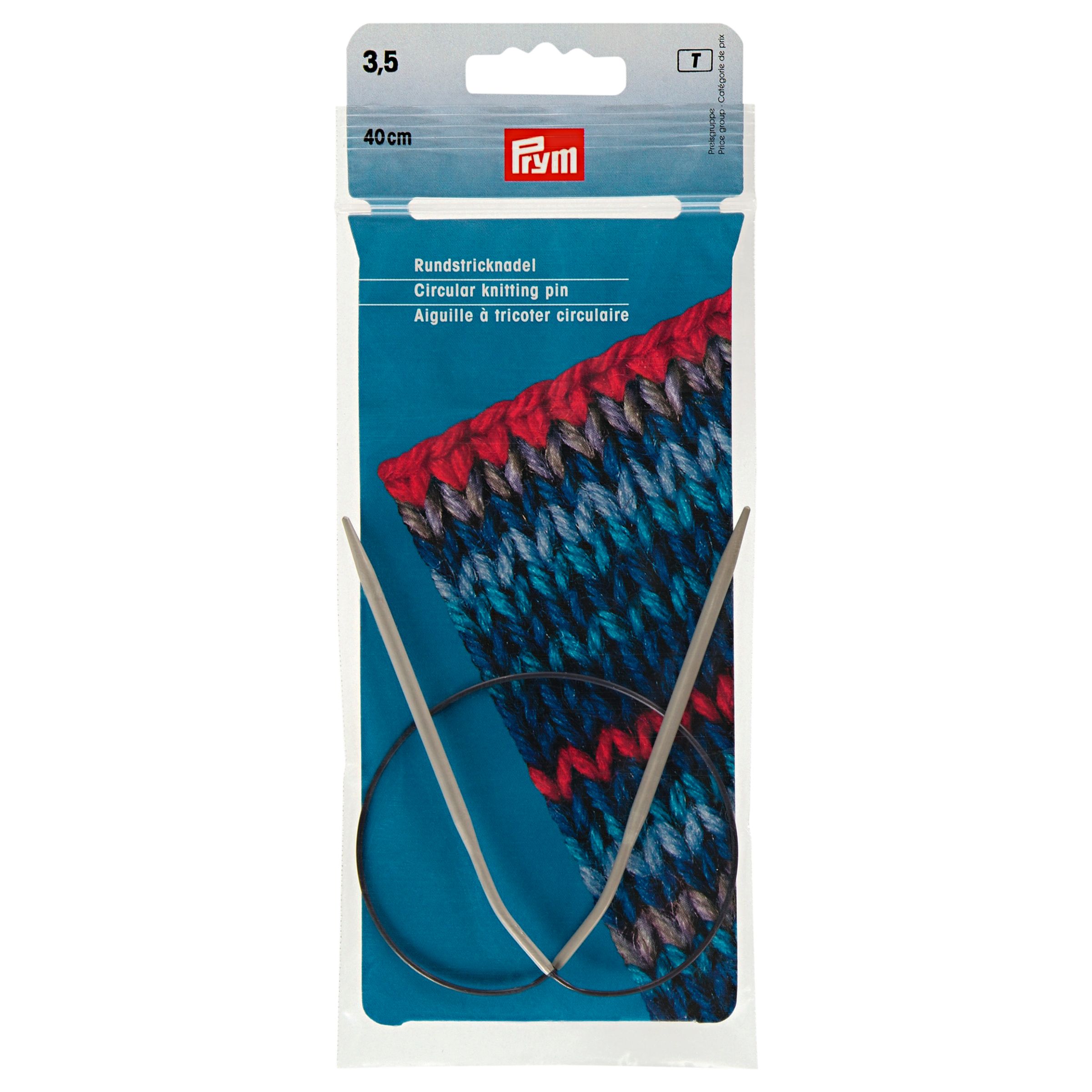 Prym Circular Knitting Needles, 40cm at John Lewis & Partners