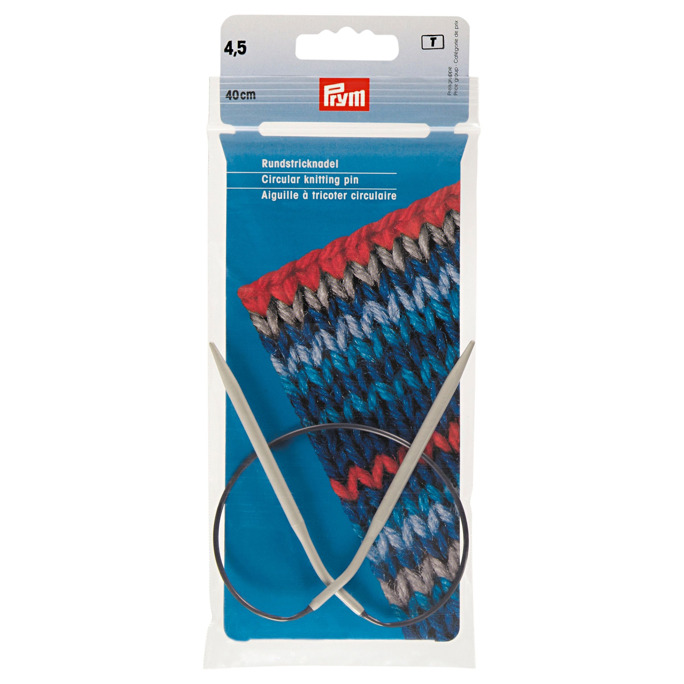 Prym Circular Knitting Needles, 40cm at John Lewis & Partners