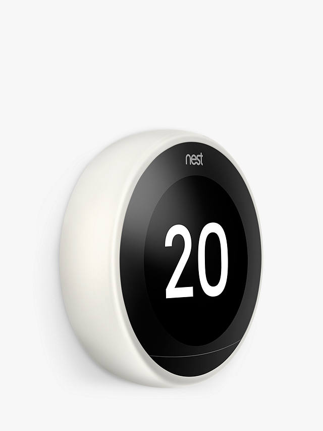 Google Nest Learning Thermostat, 3rd Generation, Black