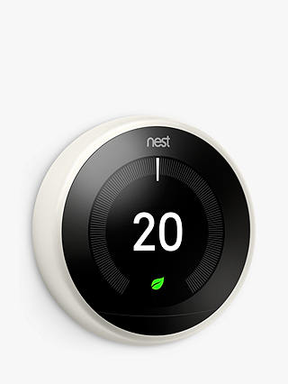 Google Nest Learning Thermostat, 3rd Generation, Black
