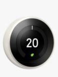 Google Nest Learning Thermostat, 3rd Generation, White