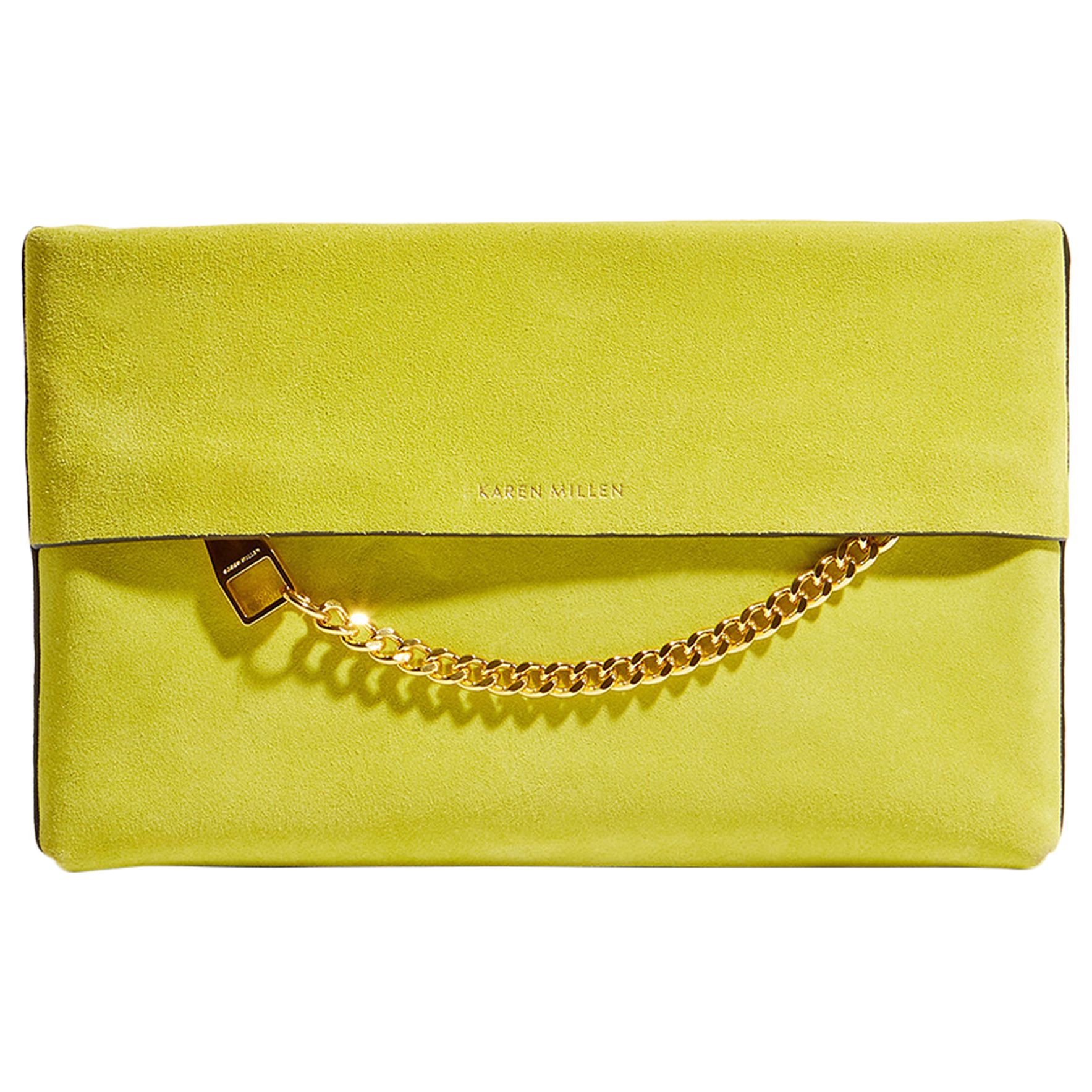 karen millen yellow bag