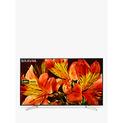 Sony Bravia KD85XF8596 LED HDR 4K Ultra HD Smart Android TV, 85 with Freeview HD & Youview, Black