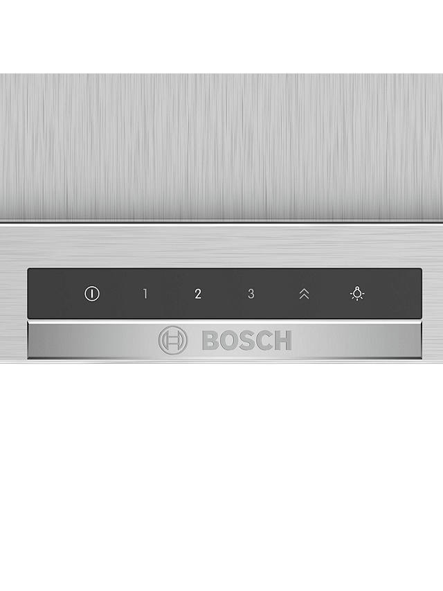Buy Bosch DWB66DM50B 60cm Box Chimney Cooker Hood, B Energy Rating, Brushed Steel Online at johnlewis.com