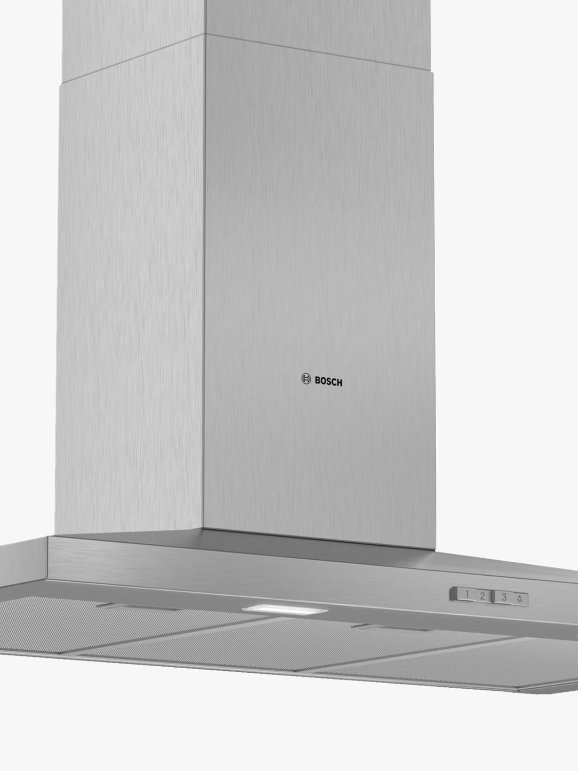 Bosch DWQ94BC50B Pyramid Chimney Cooker Hood, Stainless Steel