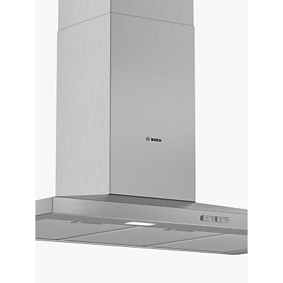 Bosch DWQ94BC50B Pyramid Chimney Cooker Hood, Stainless Steel