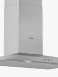 Bosch DWQ74BC50B 75cm Pyramid Chimney Cooker Hood, D Energy Rating, Stainless Steel