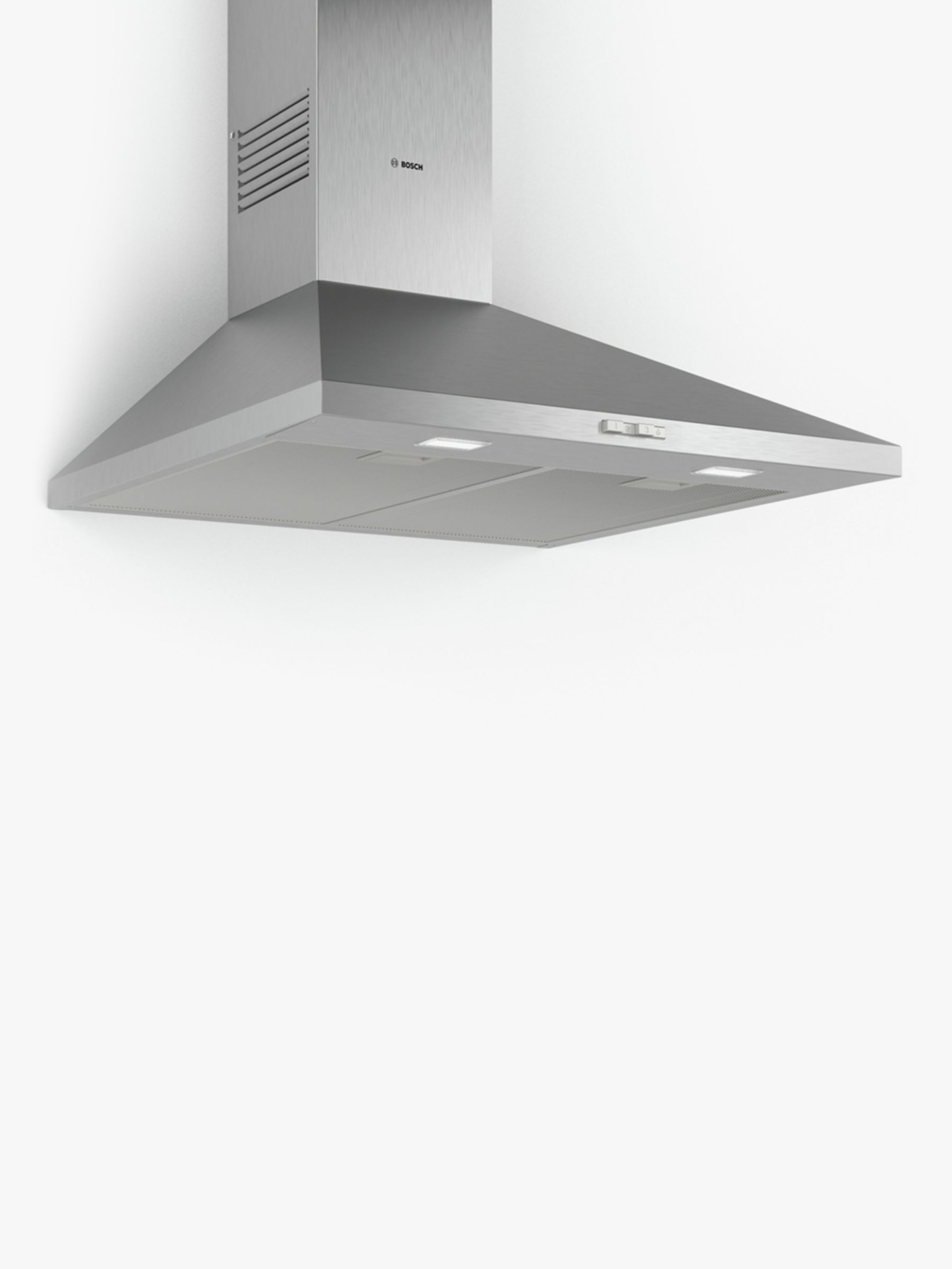Bosch Serie 2 DWP74BC50B Pyramid Chimney Cooker Hood, Stainless Steel
