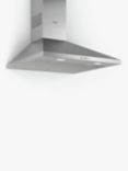 Bosch Serie 2 DWP74BC50B 75cm Pyramid Chimney Cooker Hood, D Energy Rating, Stainless Steel