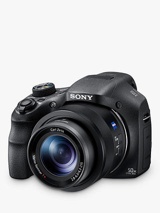 Sony Cyber-shot DSC-HX350 Smart Bridge Camera, HD 1080p, 20.4MP, 50x Optical Zoom, 200x Digital Zoom, 3” LCD Screen