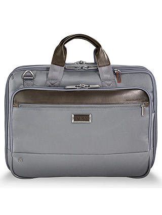 Briggs & Riley AtWork Medium Expandable Briefcase, Grey