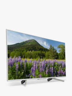 Sony Bravia KD43XE7073 LED HDR 4K Ultra HD Smart TV, 43 with Freeview Play  & Cable Management, Silver