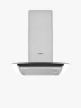 Siemens LC67AFM50B Chimney Cooker Hood, Glass/Stainless Steel