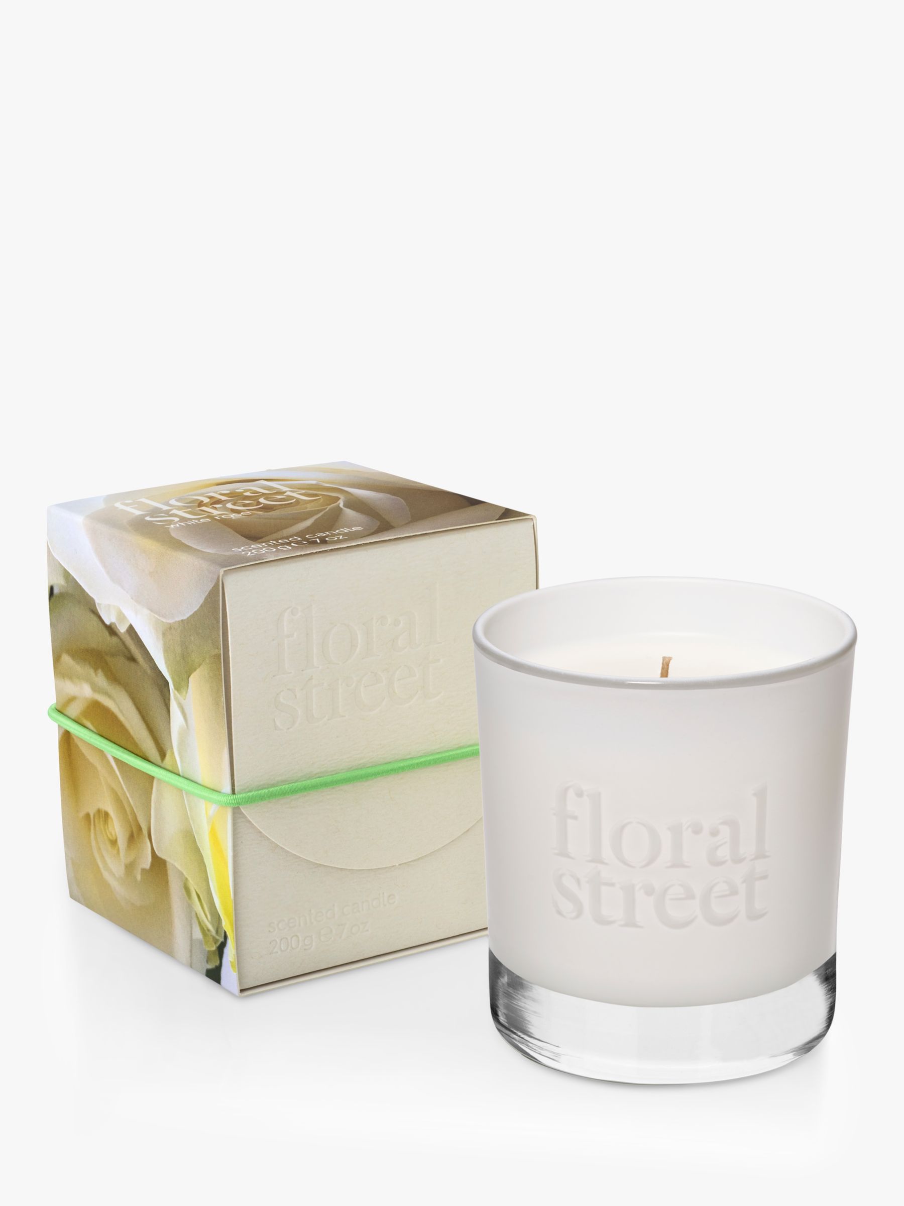 Floral Street White Rose Scented Candle, 200g