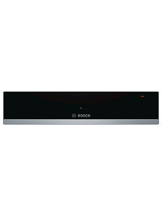 Bosch BIC510NS0B Warming Drawer, Black/Stainless Steel