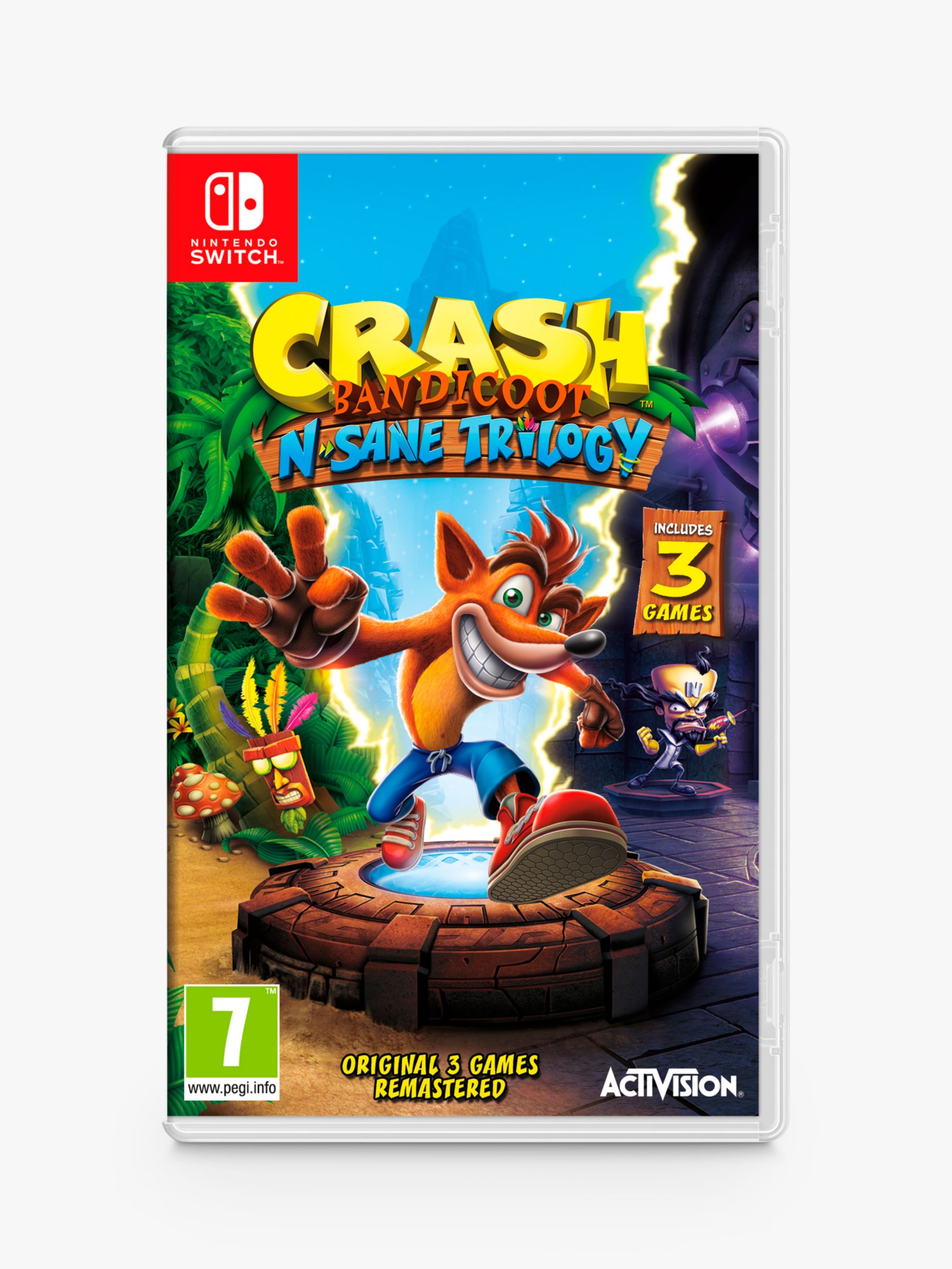 Crash Bandicoot N. Sane Trilogy, Switch