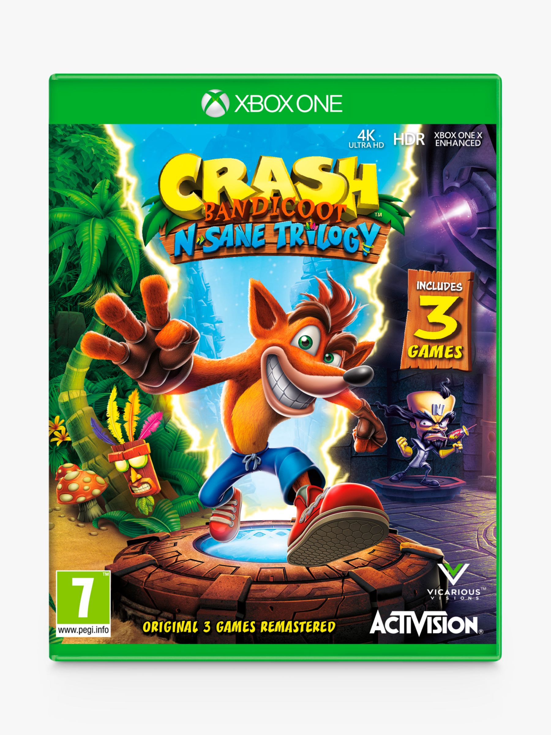 Crash Bandicoot N. Sane Trilogy, Xbox One
