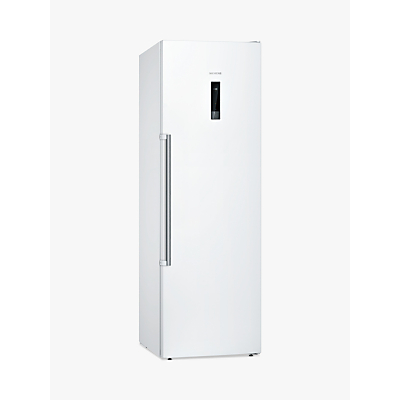 Siemens GS36NBW3PG Tall Freezer, A++ Energy Rating, 60cm Wide, White