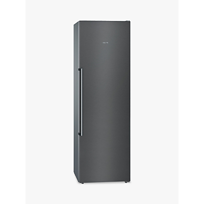 Siemens GS36NAX3P Tall Freezer, A++ Energy Rating, 60cm Wide, Black