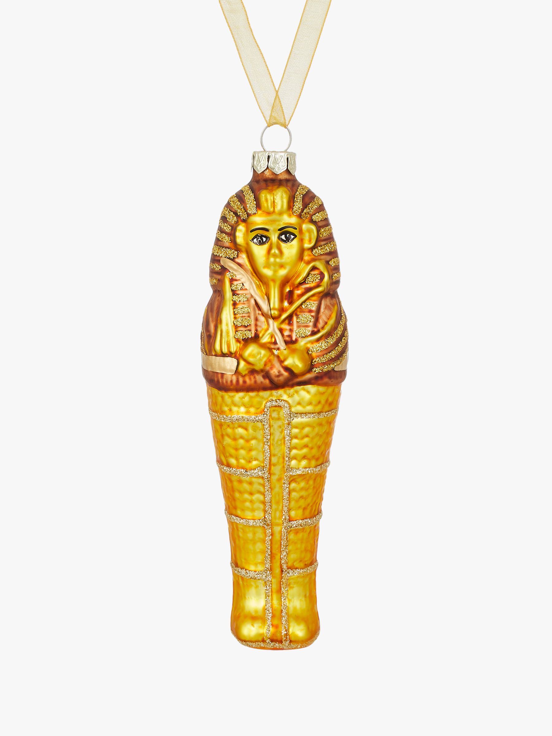 John Lewis & Partners Gold Pharaoh Tree Decoration, Gold