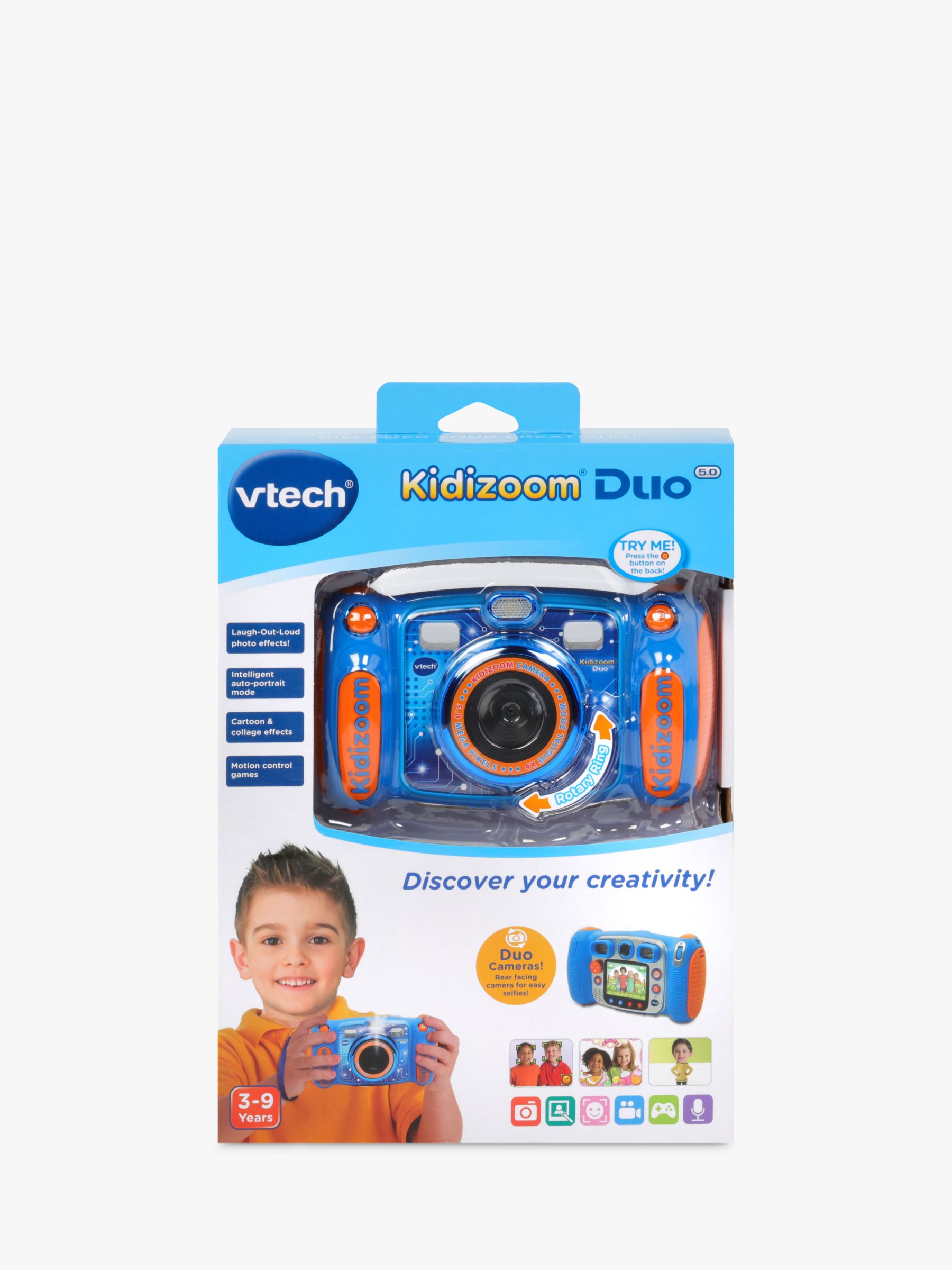 gebouw Armstrong Uitreiken VTech Kidizoom 5.0 Megapixel Duo Children's Camera with 4GB SD Card