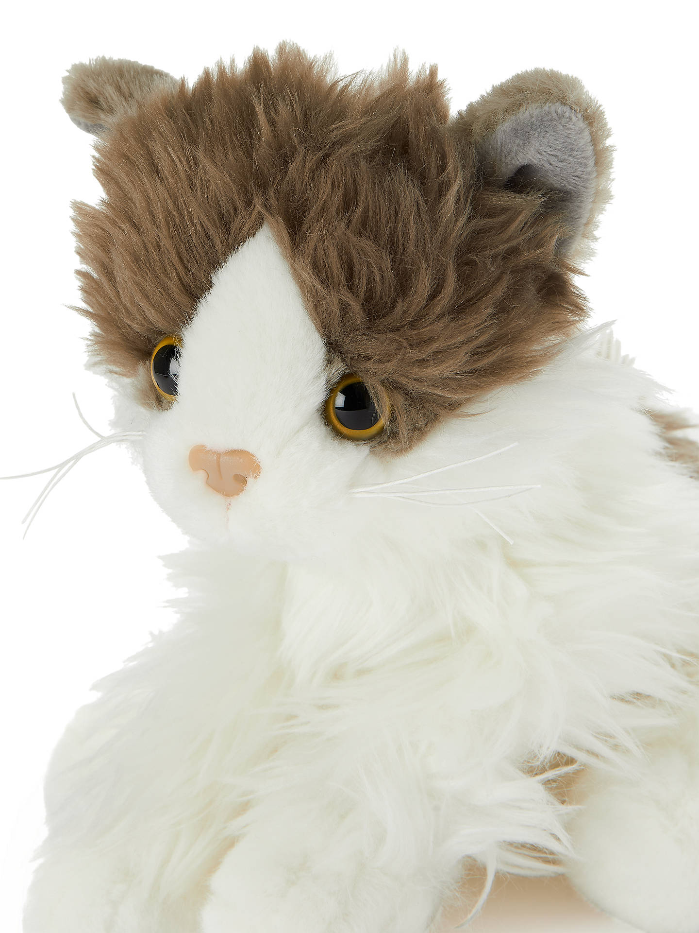 John Lewis & Partners Fluffy Cat Soft Toy at John Lewis ...