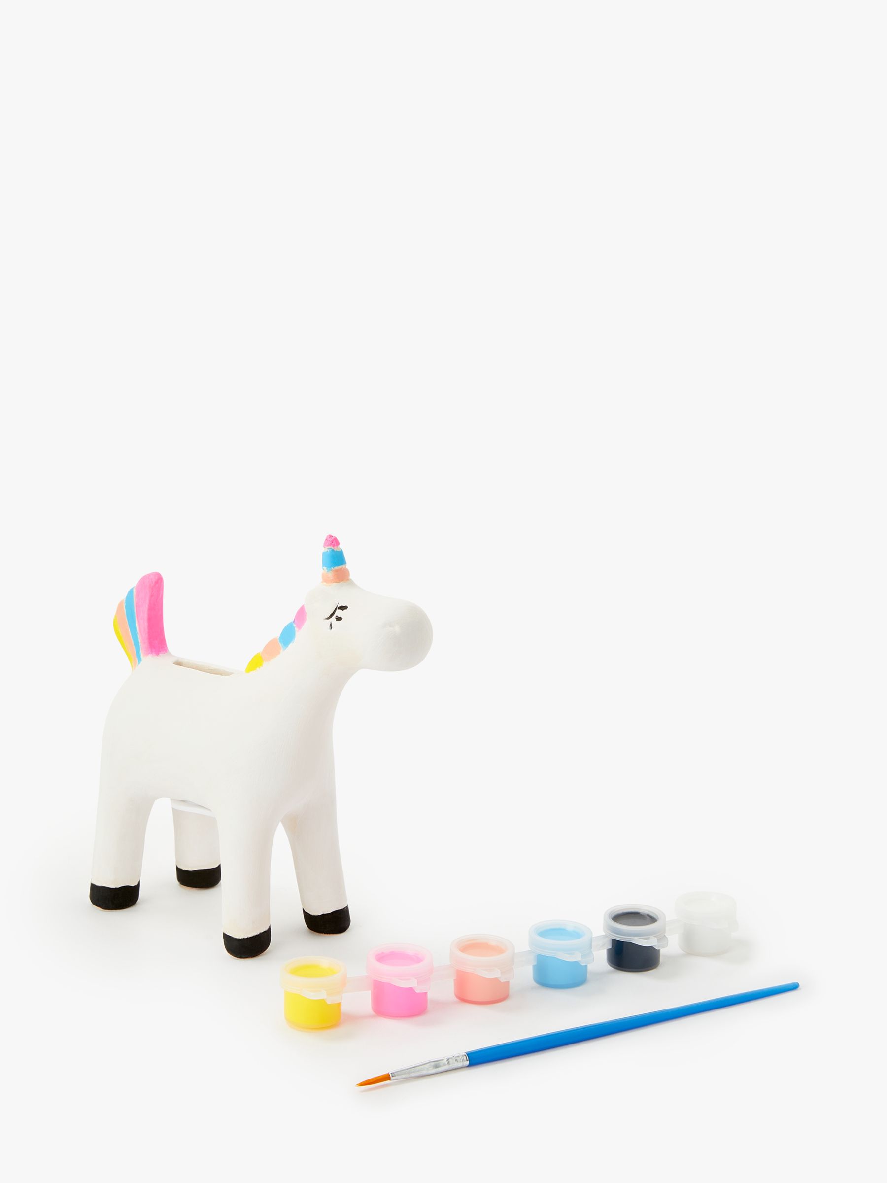 John Lewis Partners Paint Your Own Unicorn Money Box At John Lewis - buy john lewis par!   tners paint your own unicorn money box online at johnlewis