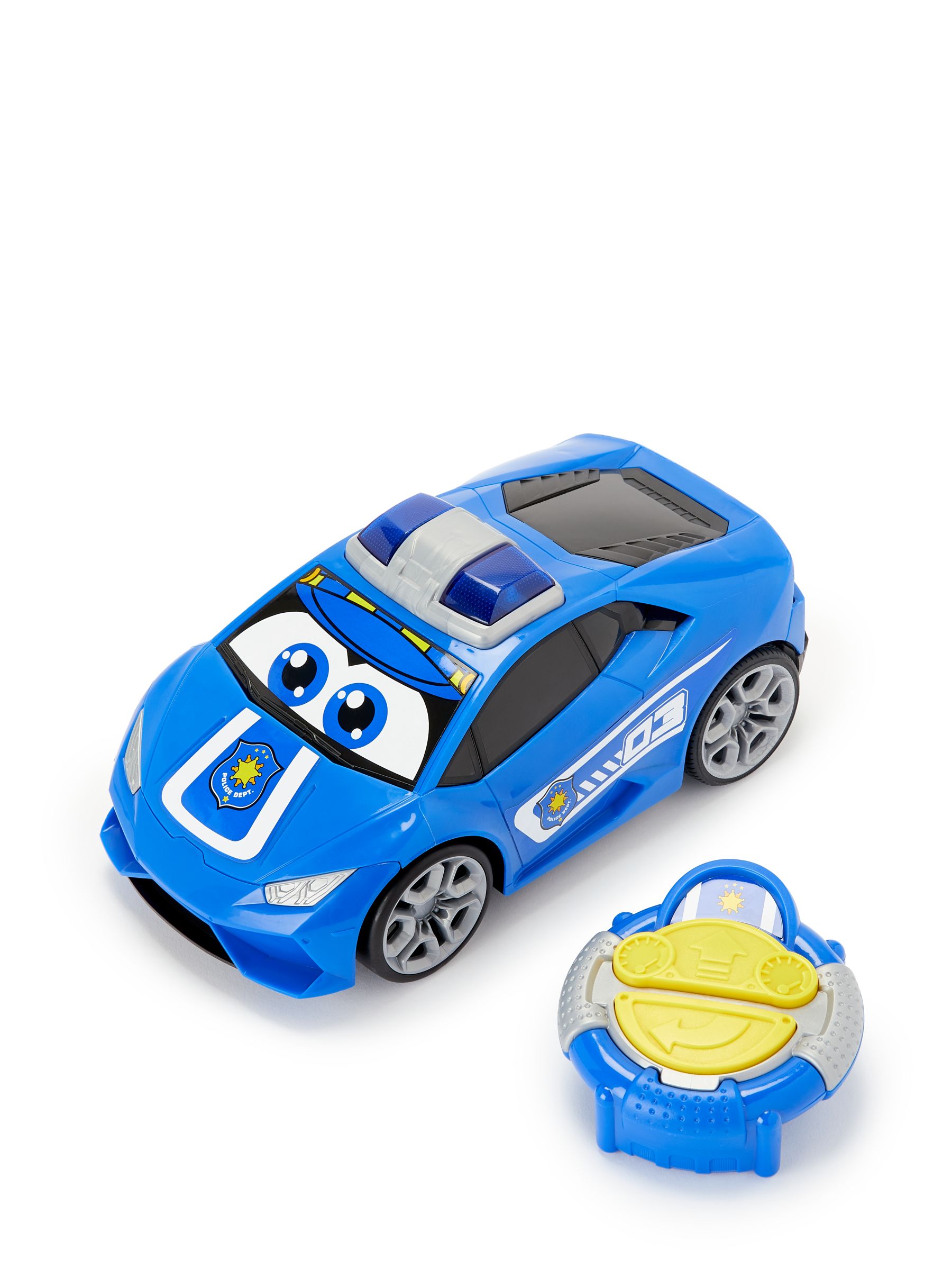 remote control police car toy
