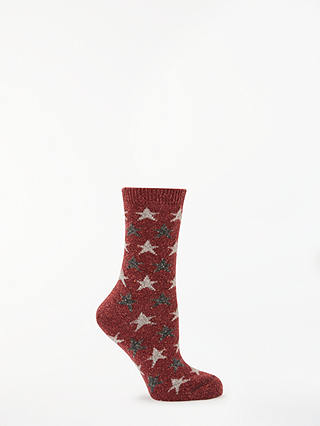 John Lewis & Partners Starry Ankle Socks
