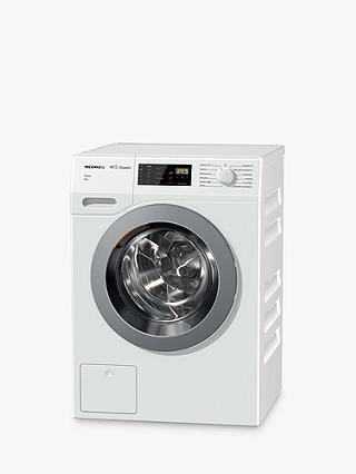 Miele WDB038WPS Freestanding Washing Machine with Waterproof Protection System, 7kg Load, A+++ Energy Rating, 1400rpm Spin, White