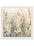 John Lewis Jane Morgan 'Summer Blooms' Embellished Framed Print, 92 x 92cm