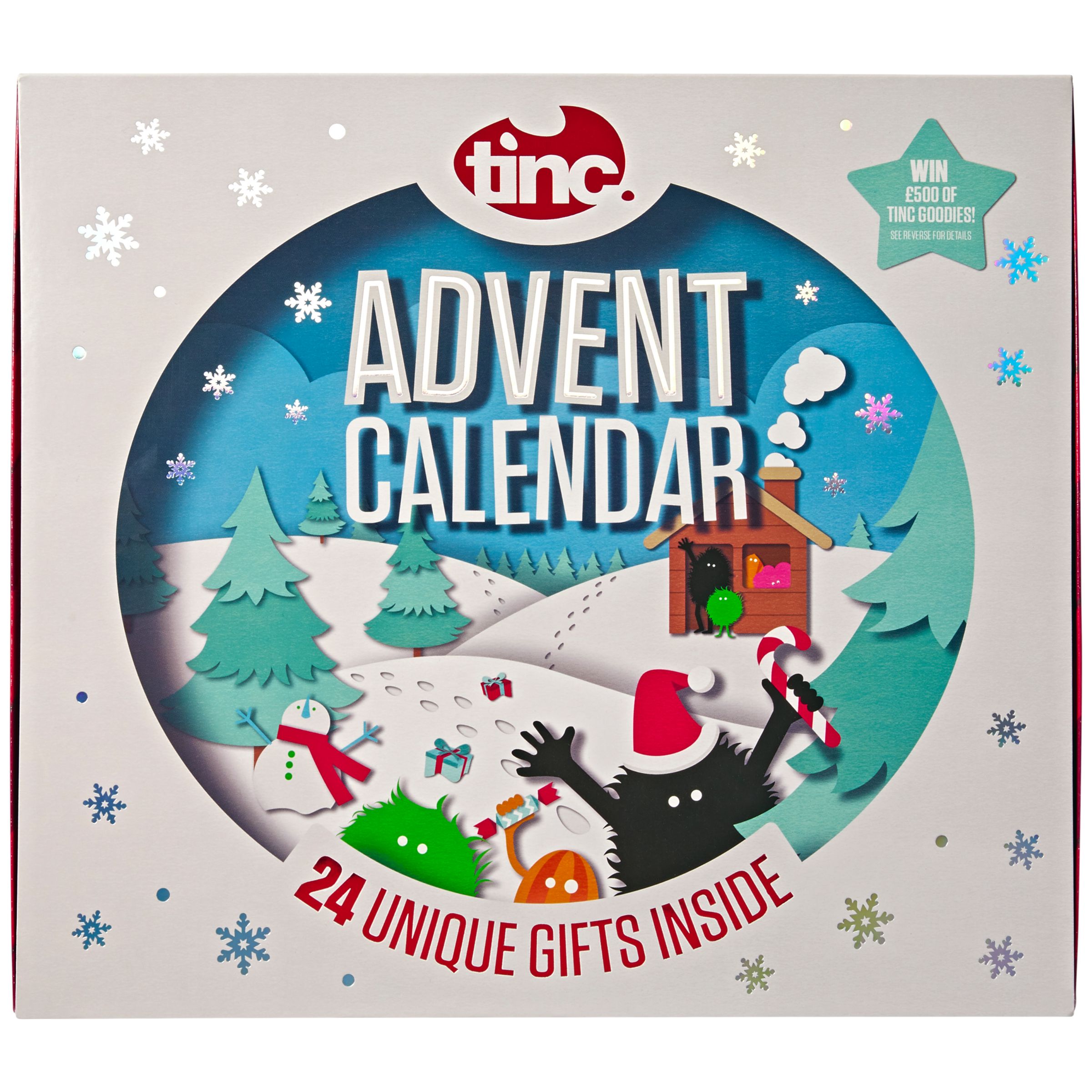 Tinc Advent Calendar 2018 at John Lewis & Partners