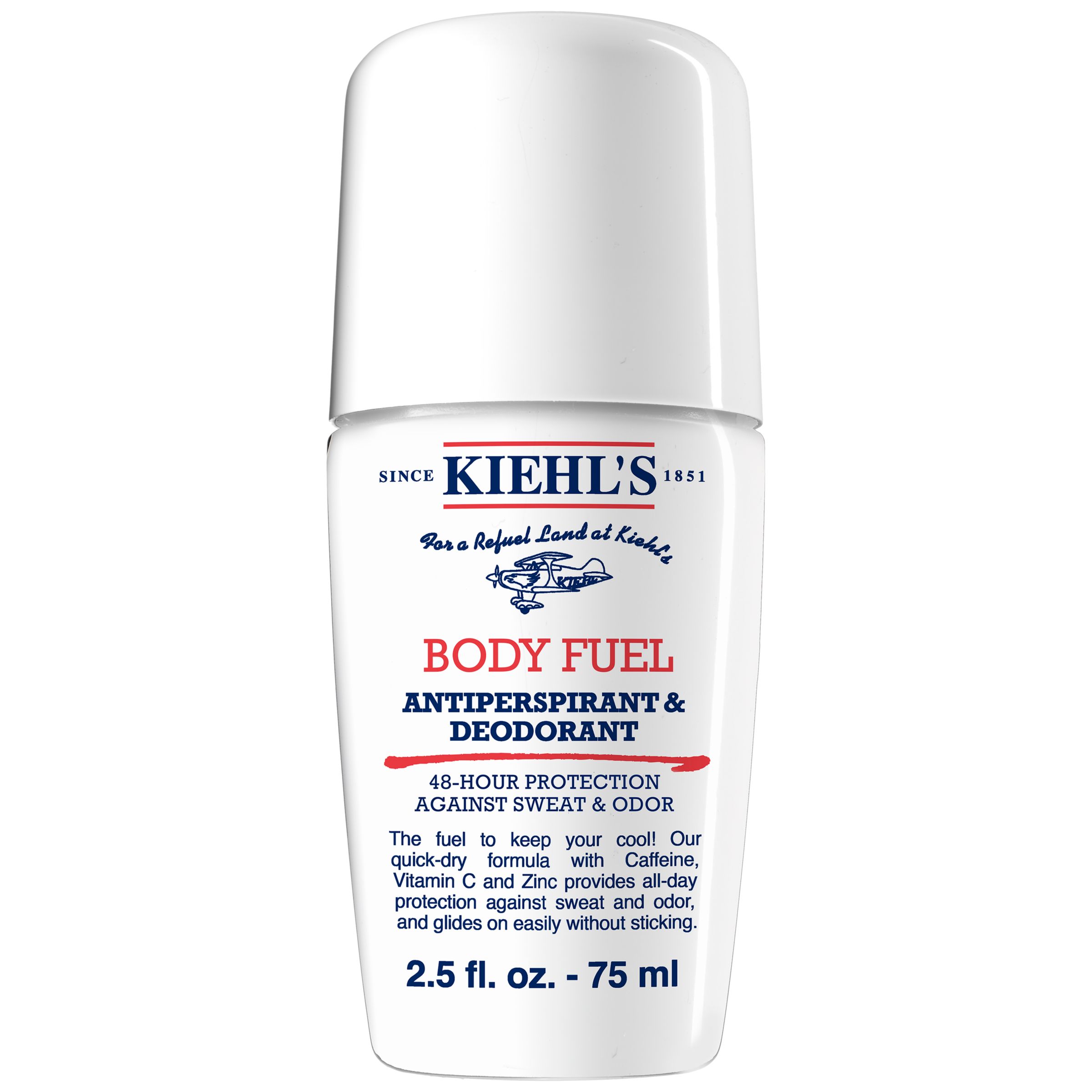 Kiehl's Body Fuel Antiperspirant & Deodorant For Men, 75ml 1