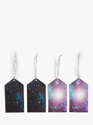 John Lewis & Partners Cosmic Gift Tags, Pack of 4