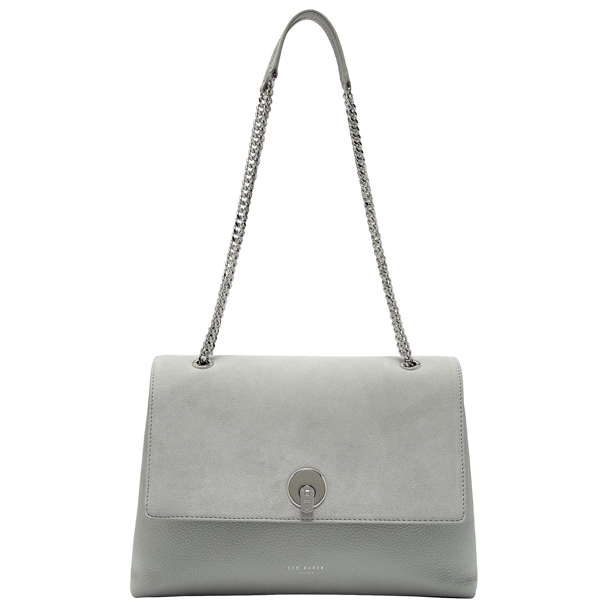 ted baker grey suede bag