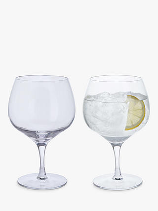 Dartington Crystal Bar Excellence Gin Copa Glasses, Set of 2, 630ml
