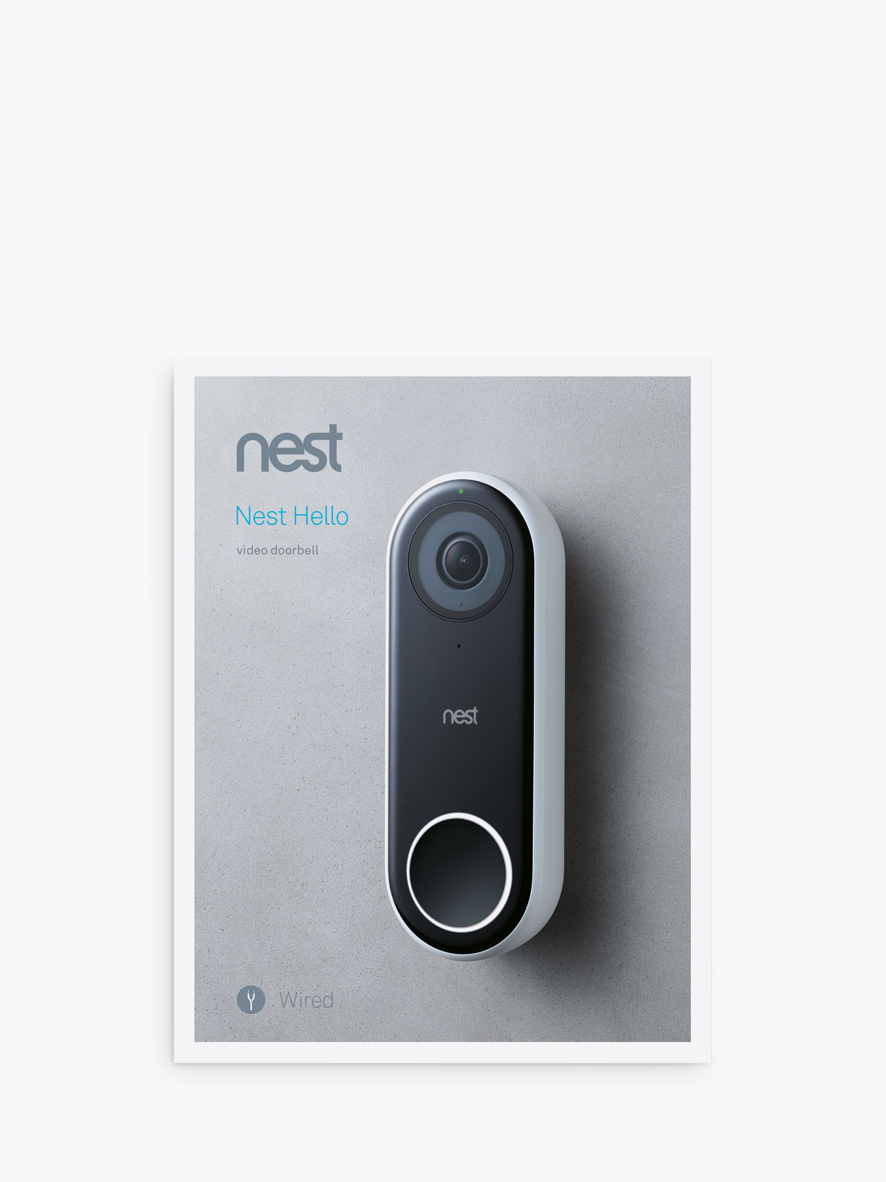 nest doorbell camera not working