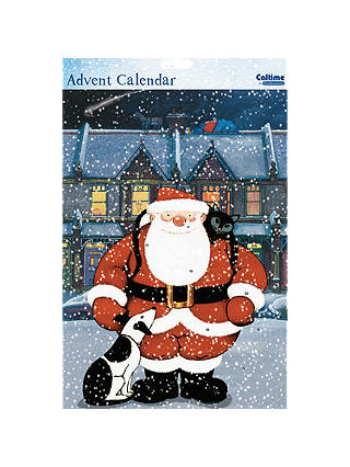 Woodmansterne Father Christmas Cosy Christmas Advent Calendar