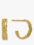 Alex Monroe 22ct Gold Plated Mini Nest Hoop Earrings