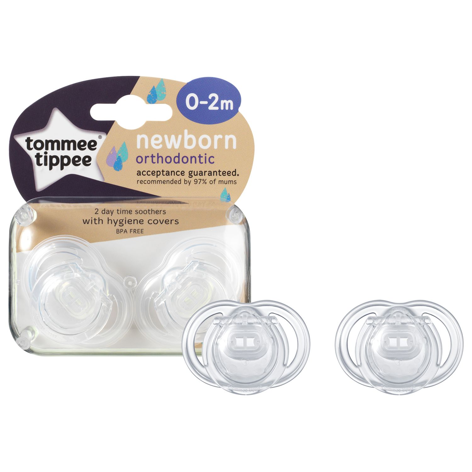 orthodontic pacifier tommee tippee