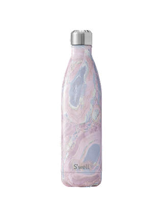 S'well Geode Rose Vacuum Insulated Drinks Bottle, Pink/Multi, 750ml