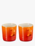 Le Creuset Stoneware Mugs, 350ml, Set of 2, Volcanic