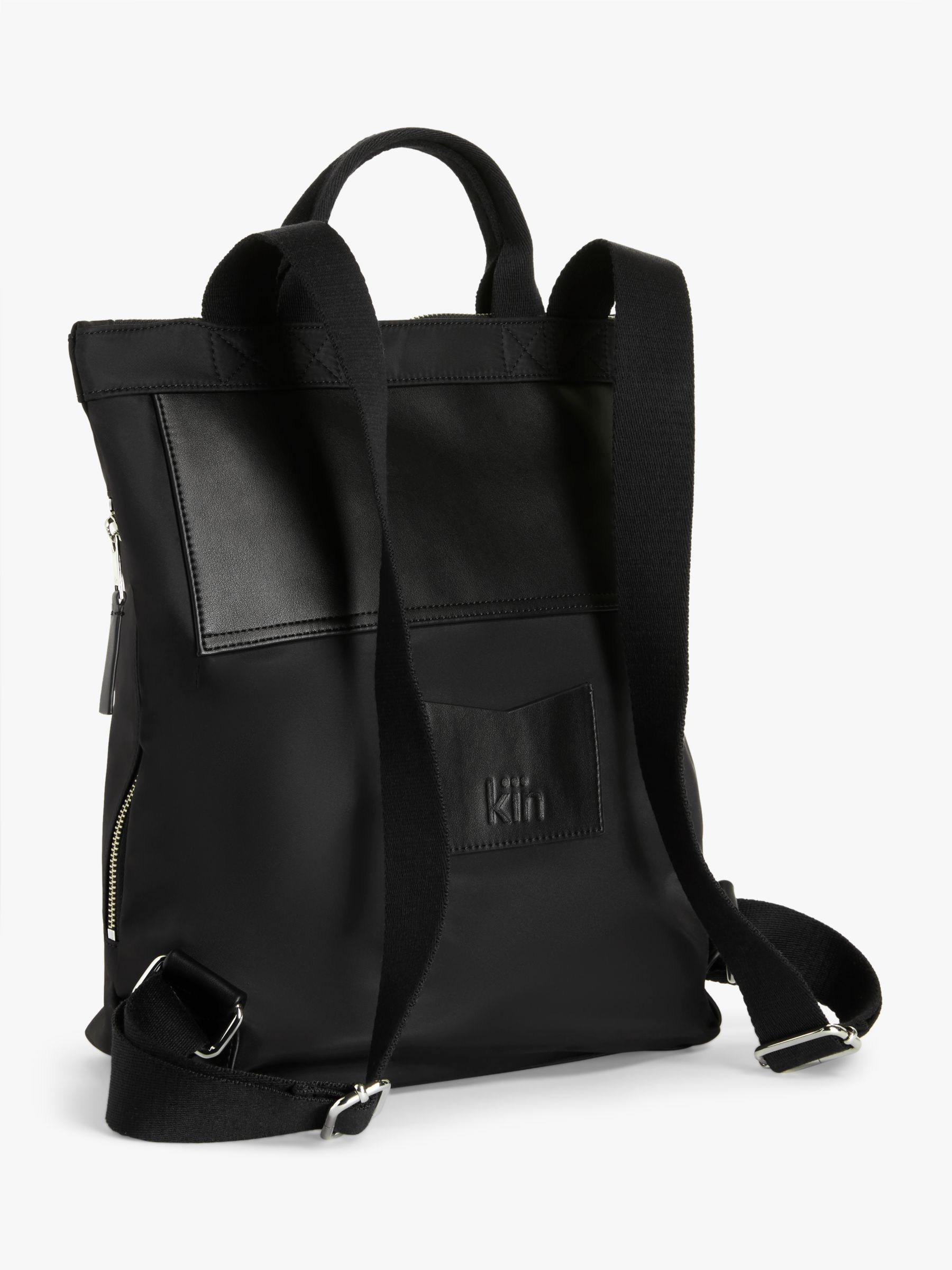 Kin Sette Tote Backpack, Black