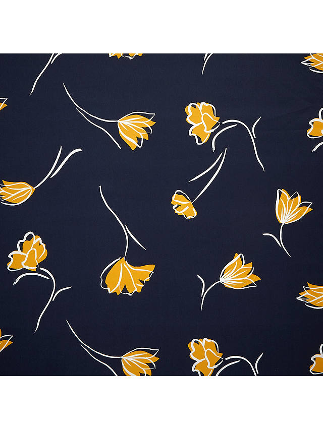 John Kaldor Juliet Floral Print Fabric, Navy